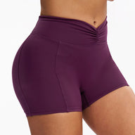 Scrunch-Front Booty-Shaping Shorts