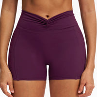 Scrunch-Front Booty-Shaping Shorts