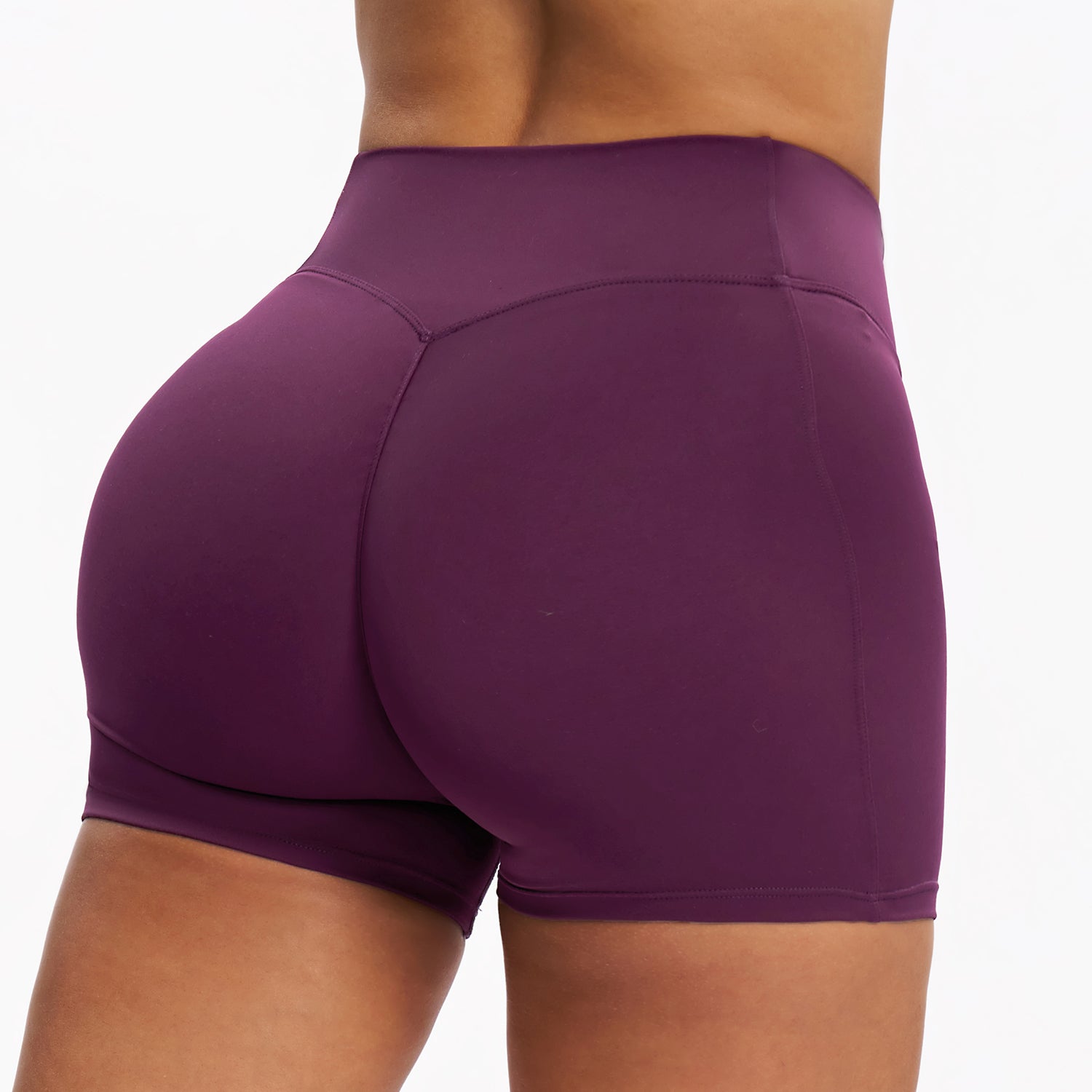 Scrunch-Front Booty-Shaping Shorts