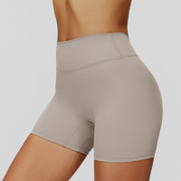 V-Back High-Waist Shorts