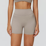 V-Back High-Waist Shorts