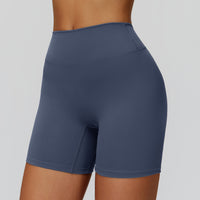 V-Back High-Waist Shorts
