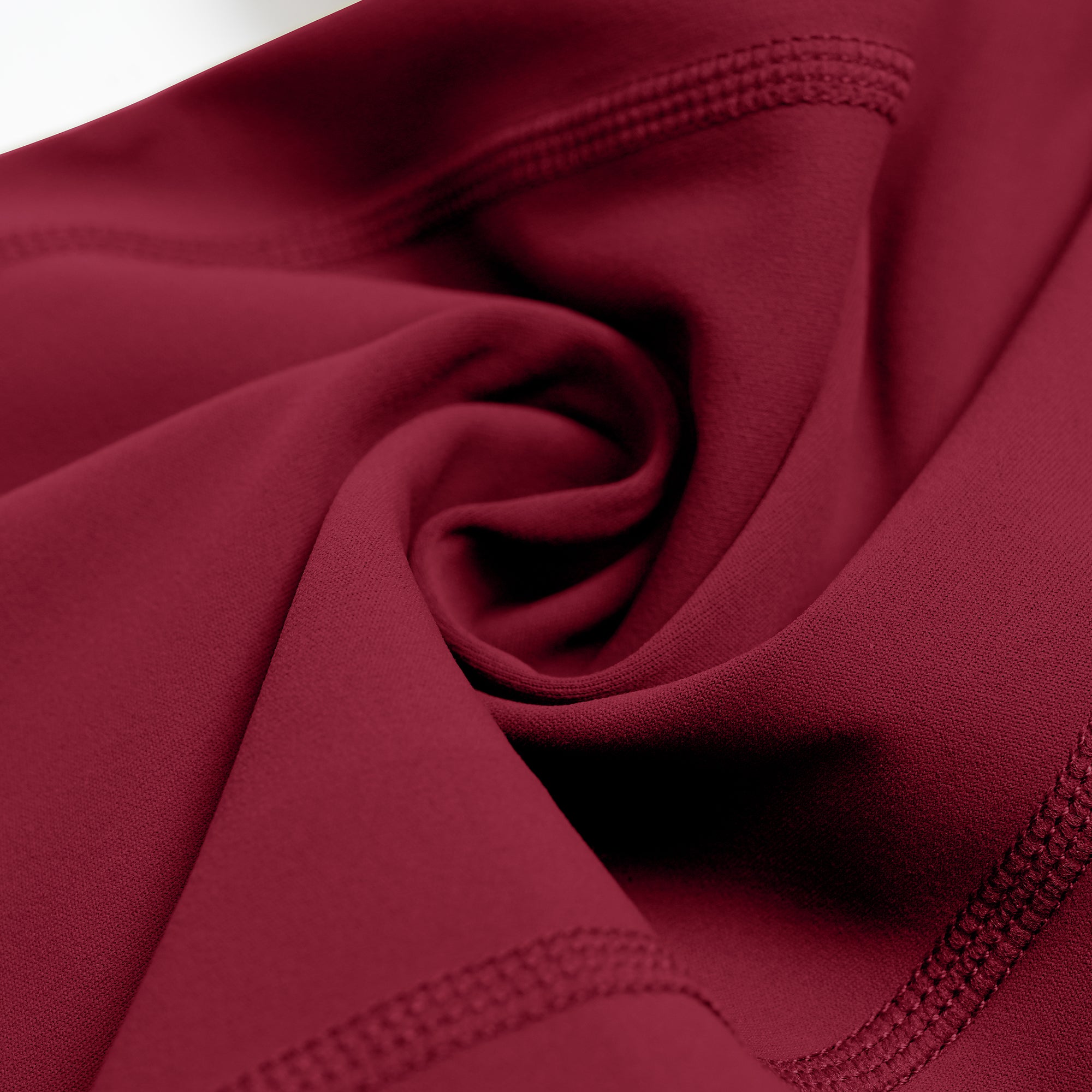 U-Neck Open-Back Long-Sleeve Romper