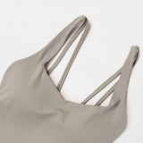 Cross-Back Open-Back Active Jumpsuit