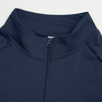 Contrast Stitch Full-Zip Cropped Active Jacket