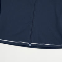 Contrast Stitch Full-Zip Cropped Active Jacket
