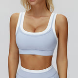 Contrast Running Sports Bra