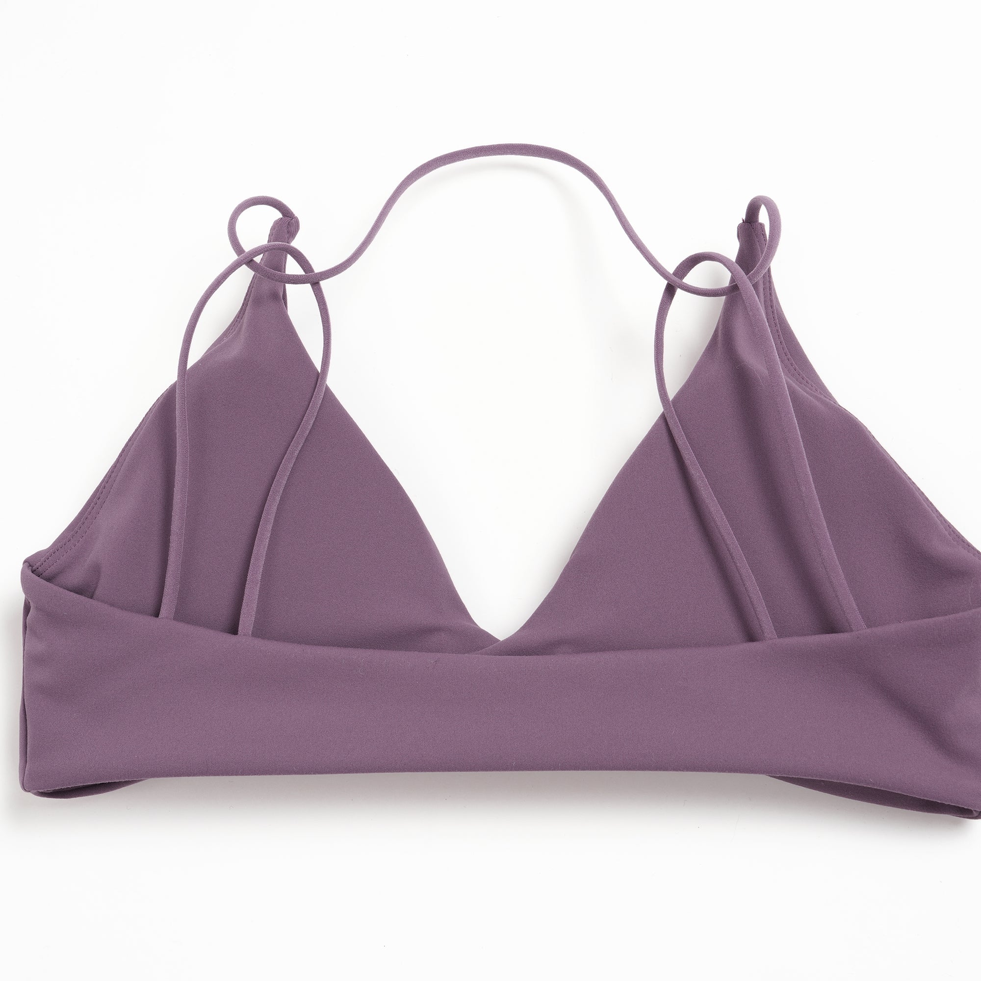 Deep V Front-Twist Fitness Bra