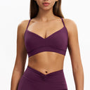 V-Neck Y-Back Sports Bra