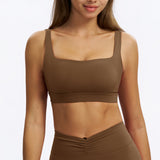 U-Neck Open-Back Sports Bra