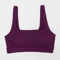 U-Neck Open-Back Sports Bra