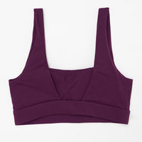 U-Neck Open-Back Sports Bra
