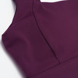 U-Neck Open-Back Sports Bra