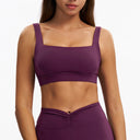 U-Neck Open-Back Sports Bra