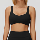 Strappy Cross-Back Sports Bra