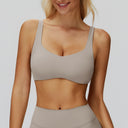 Strappy Cross-Back Sports Bra