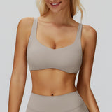 Strappy Cross-Back Sports Bra