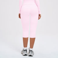 High-Waist Knee-Length Leggings