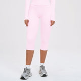 High-Waist Knee-Length Leggings