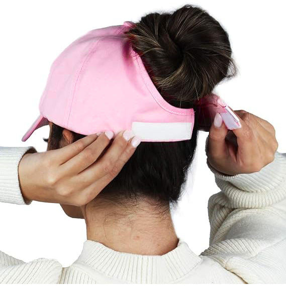 Satin-Lined Ponytail Baseball Cap