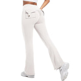 Cargo Pocket Flare Leggings