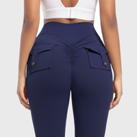 Cargo Pocket Flare Leggings