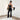 Color-Block Trim Flare Sports Pants