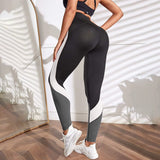 Colorblock High-Waisted Leggings