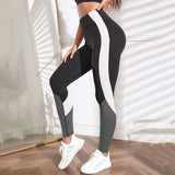 Colorblock High-Waisted Leggings