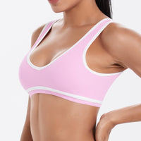 Colorblock Low-Cut Sports Bra