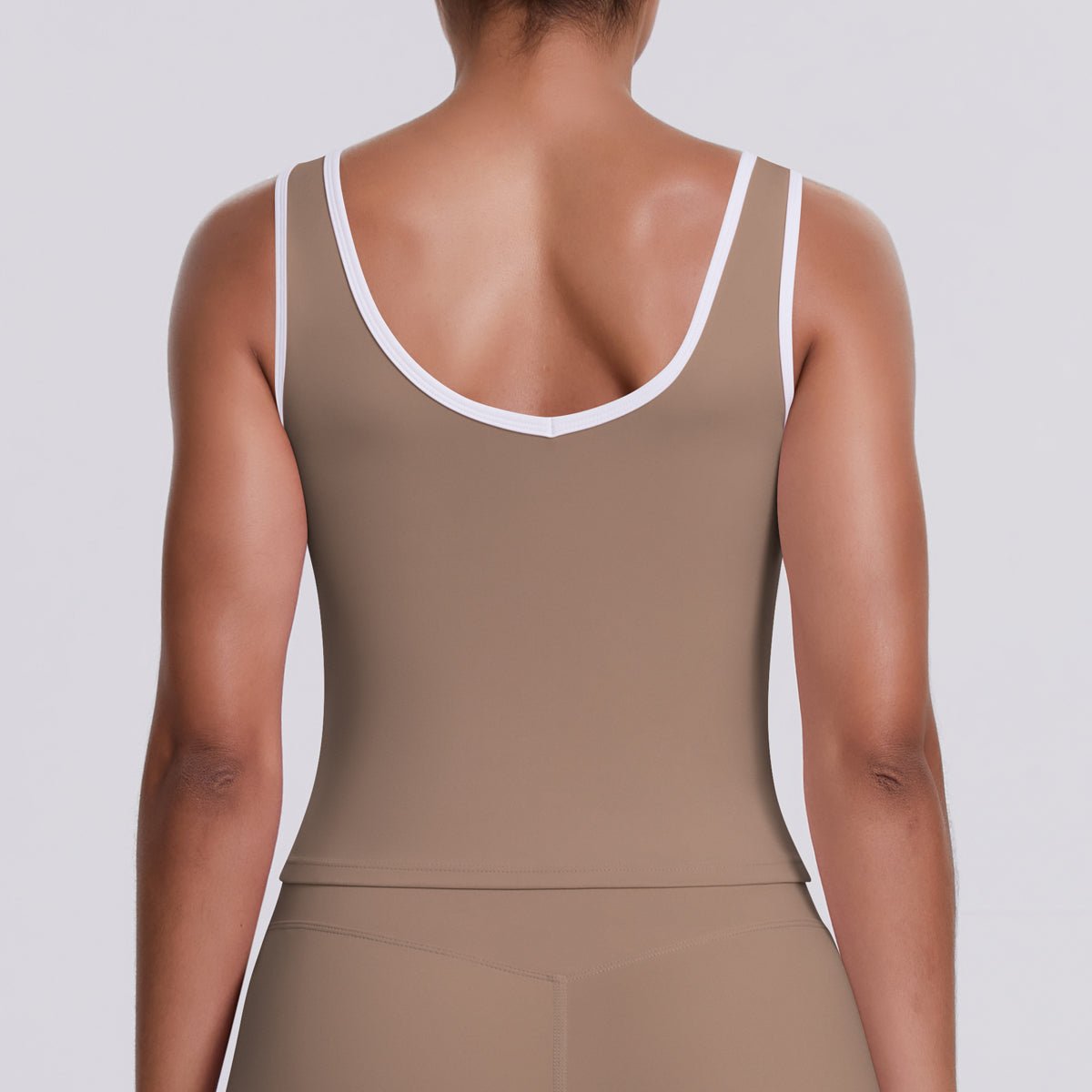 Colorblock Low-Cut Sports Tank