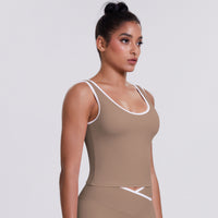 Colorblock Low-Cut Sports Tank