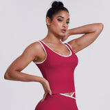 Colorblock Low-Cut Sports Tank