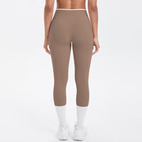 Colorblock V-Waist Cross Sports Leggings
