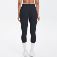 Colorblock V-Waist Cross Sports Leggings