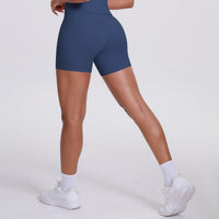 Colorblock V-Waist Cross Sports Shorts