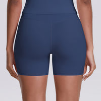 Colorblock V-Waist Cross Sports Shorts