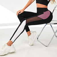 Colorblock High-Waisted Leggings