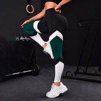 Contrast Color Workout Leggings