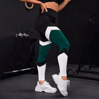 Contrast Color Workout Leggings