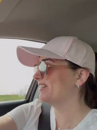 Magnetic Back-Opening Ponytail Baseball Cap
