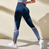 High-Stretch Colorblock Gym Leggings