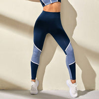 High-Stretch Colorblock Gym Leggings