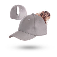 Magnetic Back-Opening Ponytail Baseball Cap