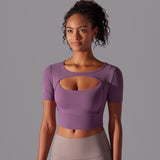 Mesh Long Sleeve Sexy Top with Built-in Bra