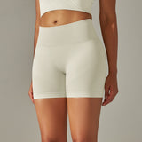Seamless High-Waist Workout Shorts