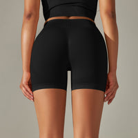 Seamless High-Waist Workout Shorts