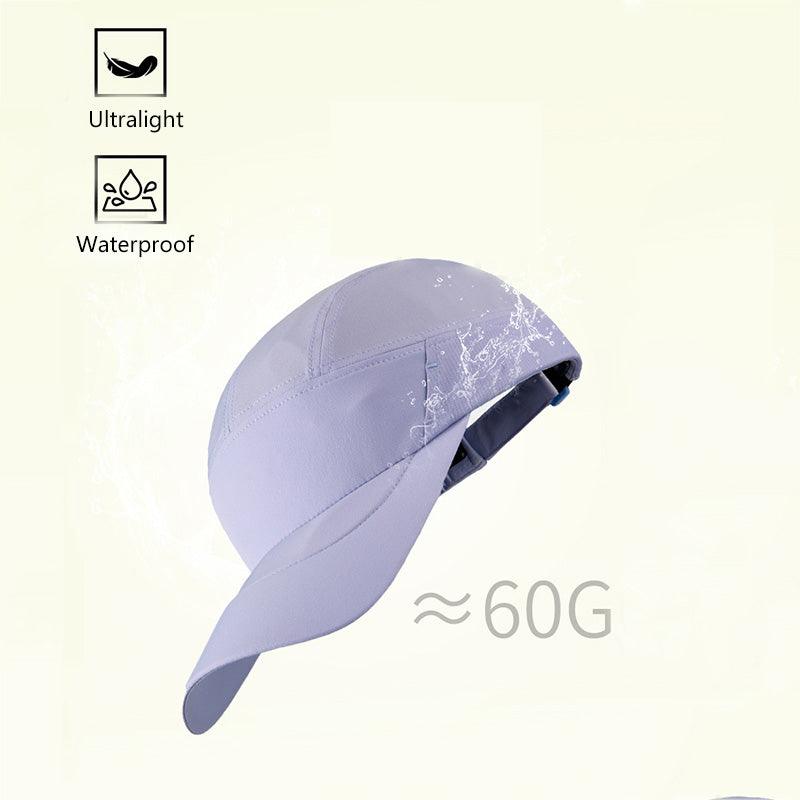 Sports Running Cap with Sunglasses Slot