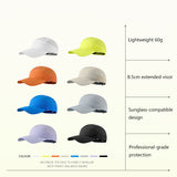 Sports Running Cap with Sunglasses Slot