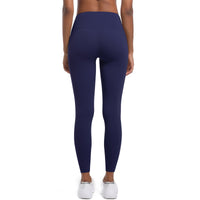 Striped Colorblock High-Waist Leggings